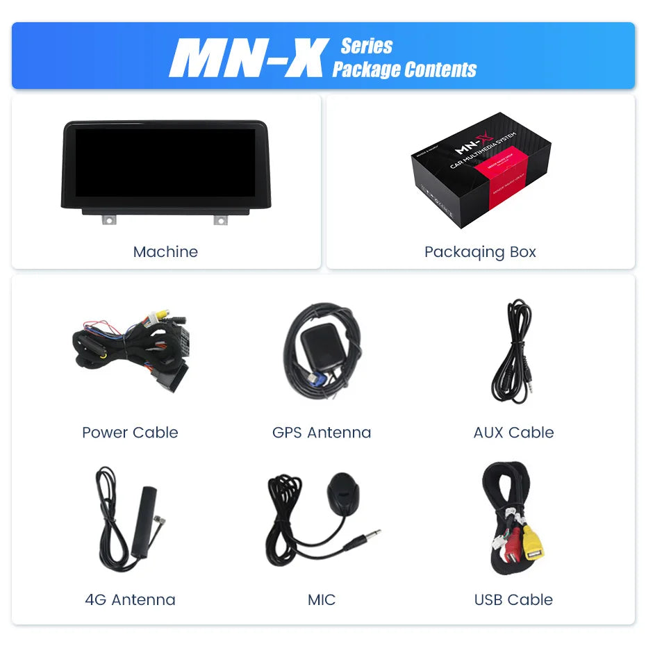 Navigatie Android cu CarPlay și Bluetooth pentru BMW Seria 3 F30 F31 F32 F33 F34 F36 NBT – Navifly