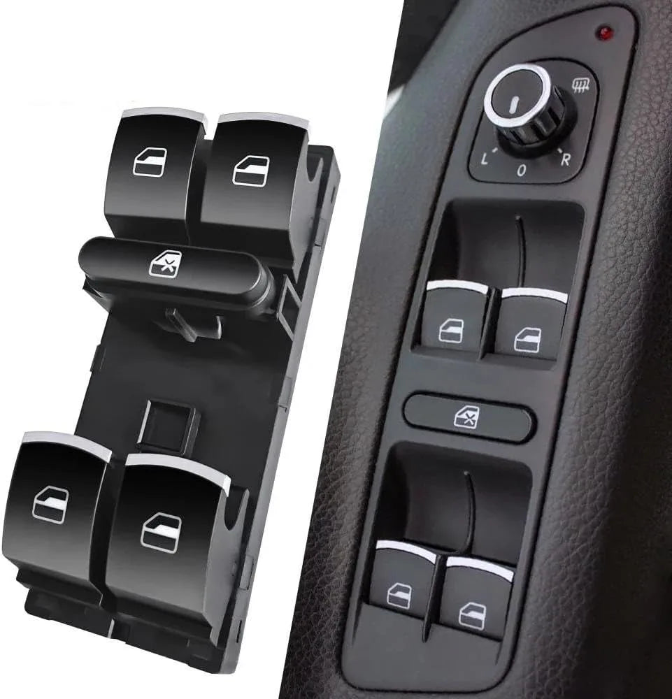 Buton întrerupător geam 5ND959857 pentru:VW Golf , VW Jetta 5 & 6,  VW Passat B6, VW Tiguan, VW Touran, VW Polo