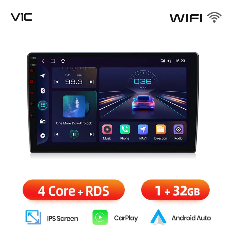 Navigatie auto Android wireless cu CarPlay pentru Skoda Octavia 3 A7 2013–2018