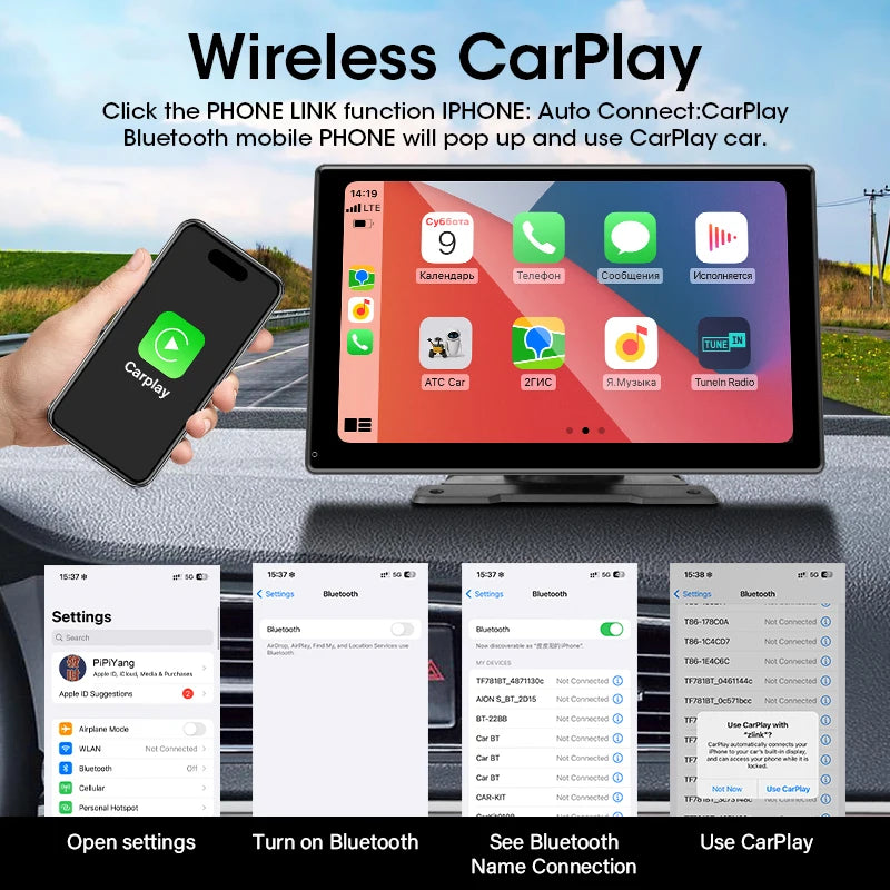 Ecran Multimedia Smart CarPlay – Player Video Auto