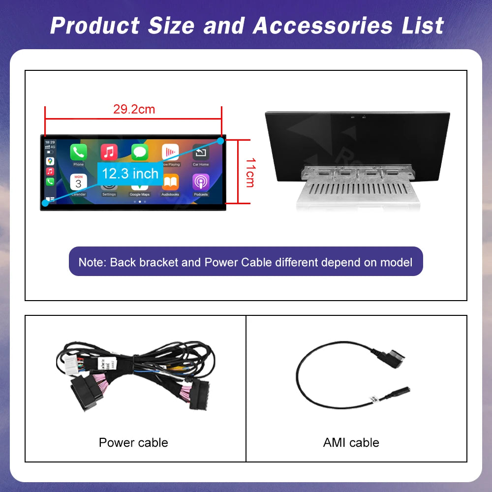 Ecran Multimedia Premium 8.8” pentru Audi A6 / A7