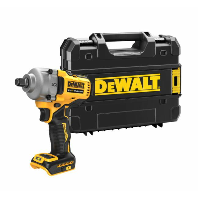 Cheie de impact cu acumulator DeWalt DCF891NT-XJ 18 V, fără perii (brushless), fără acumulator și încărcător (DCF891NT-XJ).-0